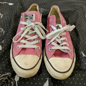 Pink Chuck Taylor Low-Top Converse Size 8